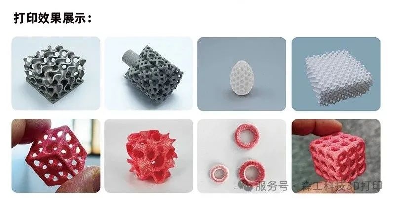 生物3d打印机打印效果