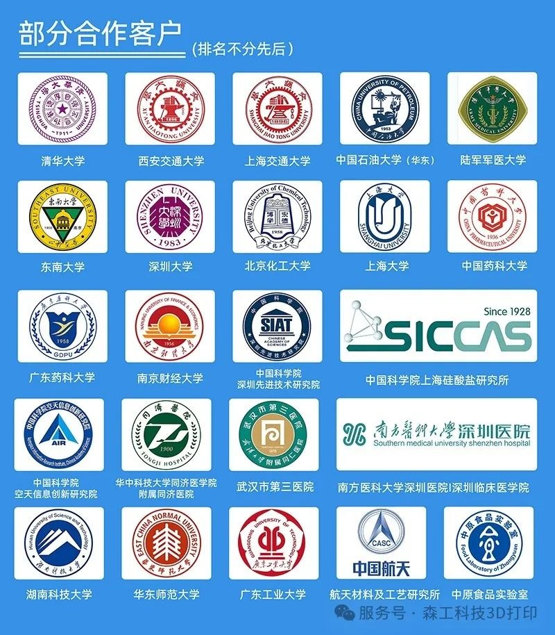 认可我们的生物3d打印机合作伙伴